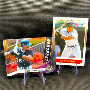 Frank Thomas Chicago White Sox MLB Hall of Fame Baseball Cards Perfect Shape